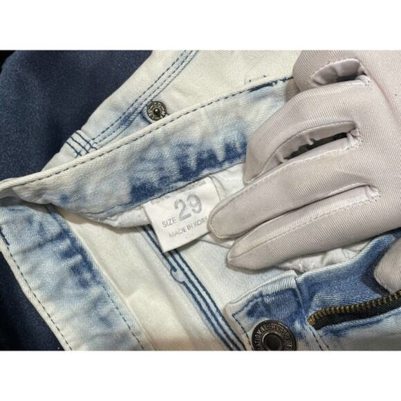 Jackie Blue Jeans Unlimited Design size 29 /‎ 27 Mid Rise Straight Leg Jeans - Picture 7 of 7